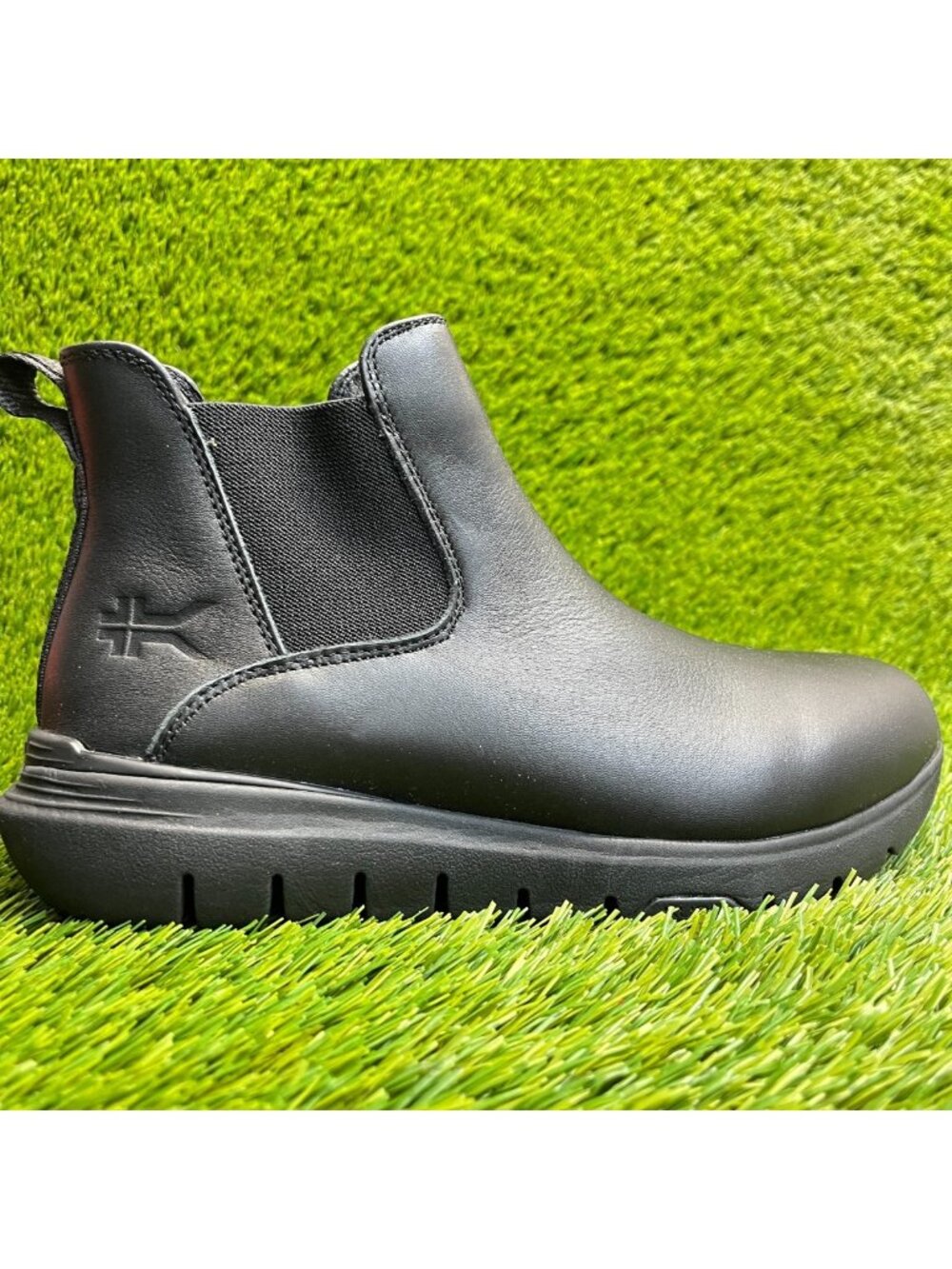 Kuru Footwear Flex Astra Womens Size 8.5 Black Classic Outdoor Chelsea Boots